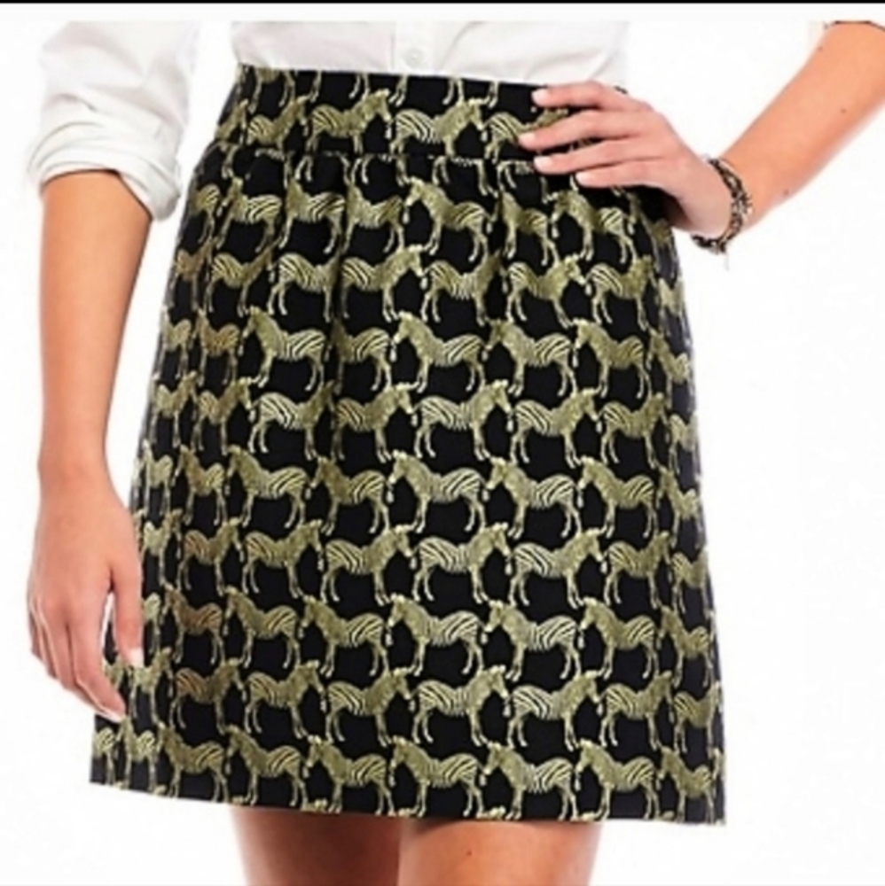 Crown & Ivy Zebra‎ Skirt